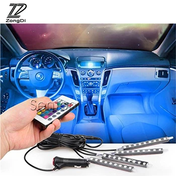 

ZD 7color Car Stying Interior Decorative Lamp LED Light Strip For Kia Rio 3 Ceed Toyota Corolla 2008 Avensis C-HR RAV4 Mazda 3 6