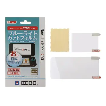 

2in1 Top Bottom HD Ultra Clear Protective Film Surface Guard Cover for Nintendo New 2DS XL 2DS LL LCD Screen Protector Skin
