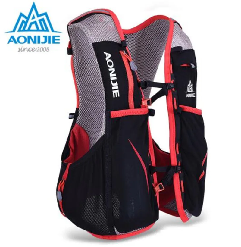 AONIJIE Trail Running Backpack Outdoor Sports Hiking Camping Backpack 5L Marathon Running Hydration Vest Pack For 1.5L Water Bag