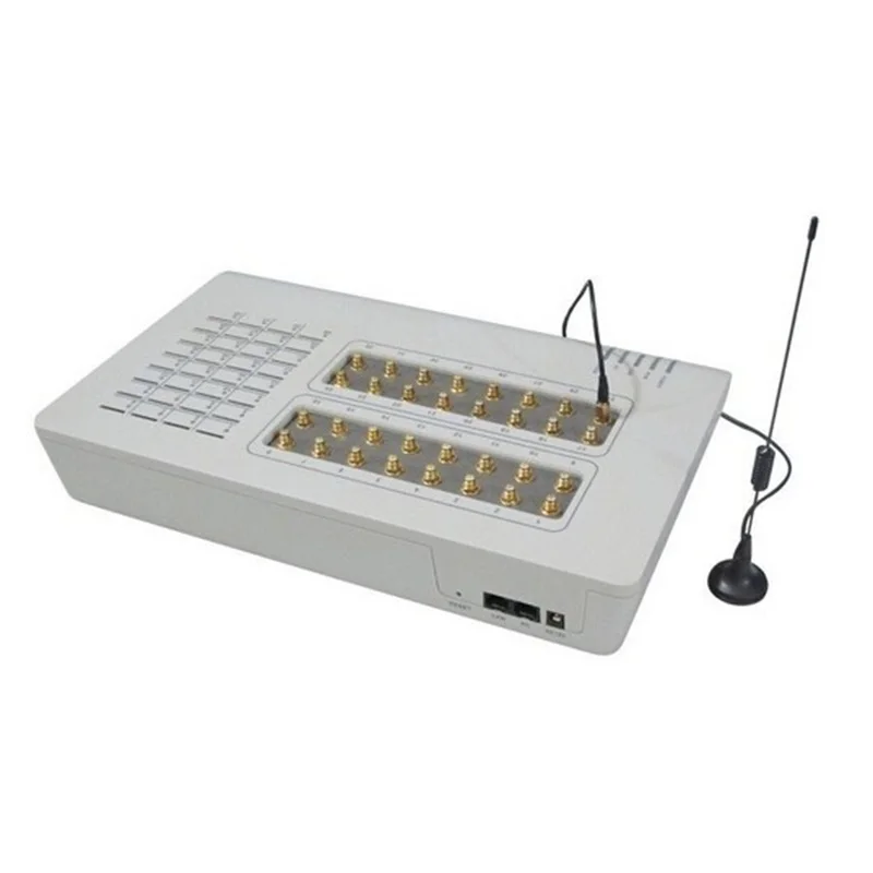 Стандартный четырехдиапазонный VOIP GSM шлюз 32 канальный GOIP с поддержкой IMEI change / sim