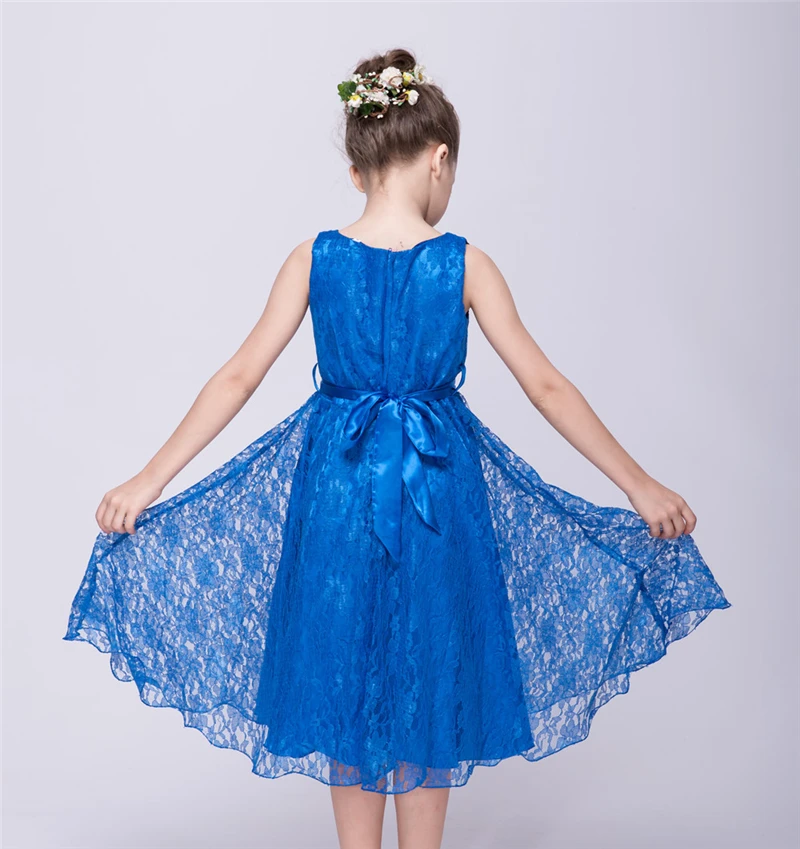 Нарядное элегантное платье для причастия с цветочным узором для девочек; детская Туника; платье с фатиновой юбкой; Карнавальный костюм для девочек; Deguisement; одежда для детей