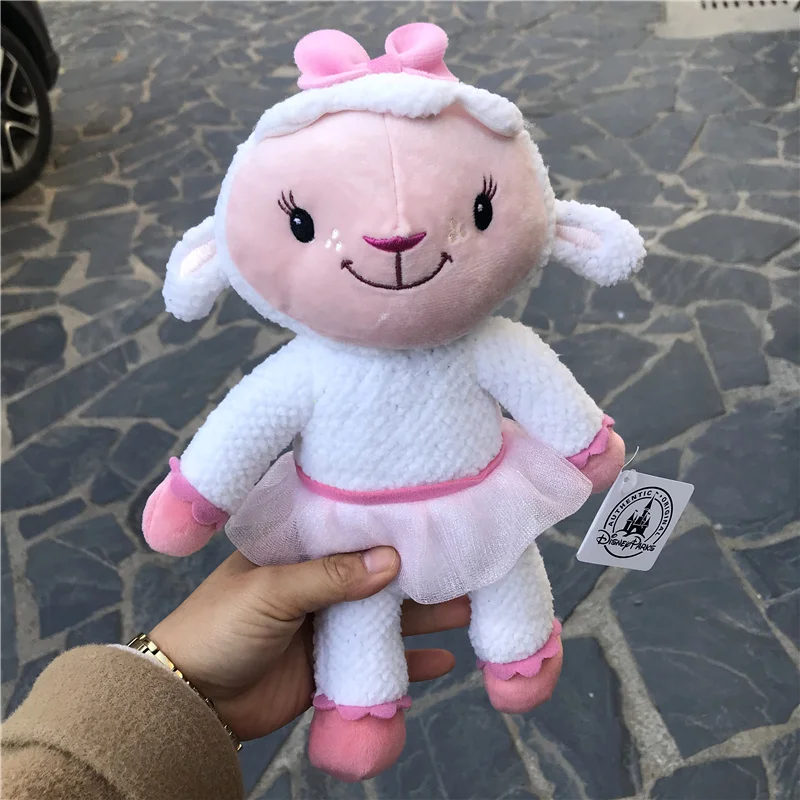 Doc McStuffins Toys Lambie Stuffy Hallie Chilly Boppy Findo Gabby Giraffe Squeakers Whispers Owl Mini Plush Stuffed Animals Toy - 3