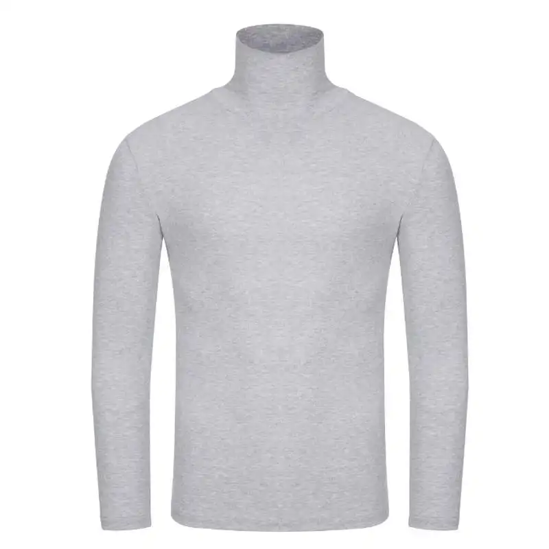 

2019 New Autumn Mens Sweaters Casual Male turtleneck Man's Black Solid Knitwear Slim Fit Brand Clothing Sweater