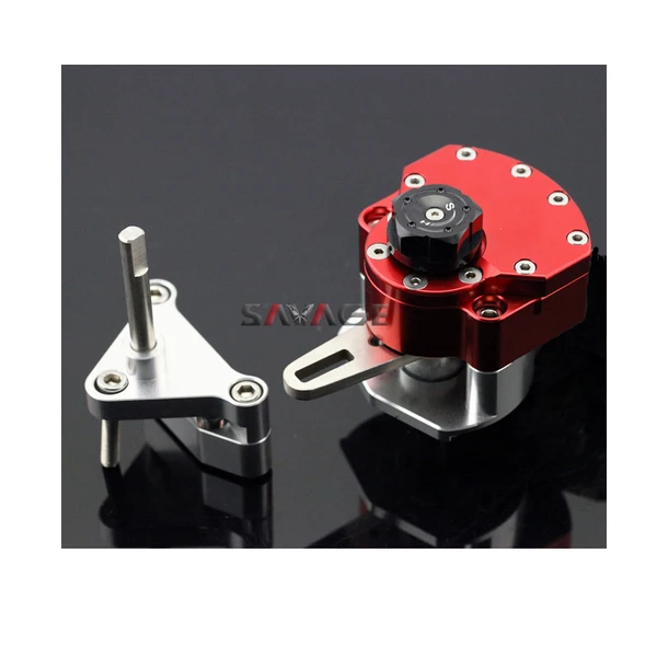 Для YAMAHA YZF R25/R3 R3 R25 2014 2015 Красный Мотоцикл Вспять Безопасности Рулевой Демпфер