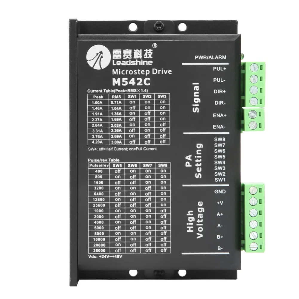 

M542C 2/ 4 Phase Stepper Motor Controller Driver For Engraving Machine