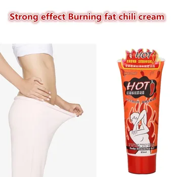

100% Effective Ginger Anti Cellulite essential oil Chili Detox Fat Burner Lose Weight Burning Fat Cream for Slimming Oil 85ml