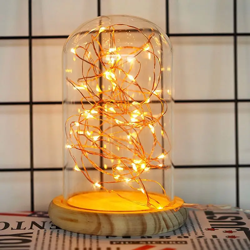 20 50 100 LED String lights DC5V USB LED Strip Fairy Copper Wire Indoor Outdoor lights Decorative TV PC Wedding Party Christmas