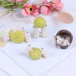 Кролик животных миниатюрный сказочный сад дома озеленение, Декор DIY