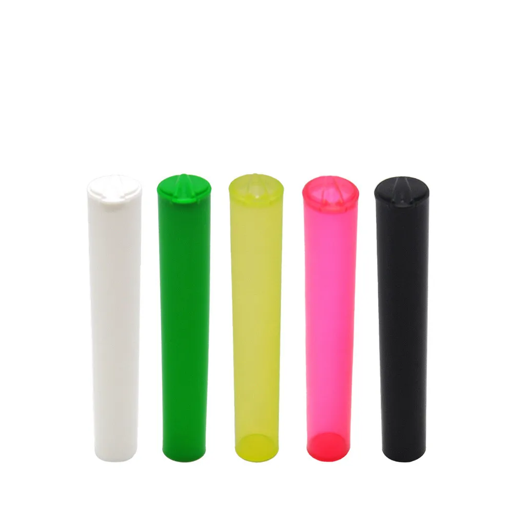 

116MM/4.57" Tube Doob Vial Waterproof Airtight Smell Proof Odor Sealing Herb/Spice Container Storage Case.Color Random