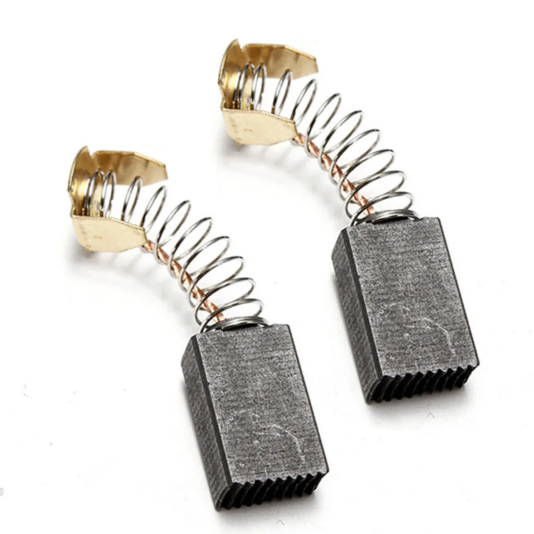 2pcs Mayitr Carbon Metal Brushes Bush Repairing Spare Part 15*10*6mm for Generic Electric Motor