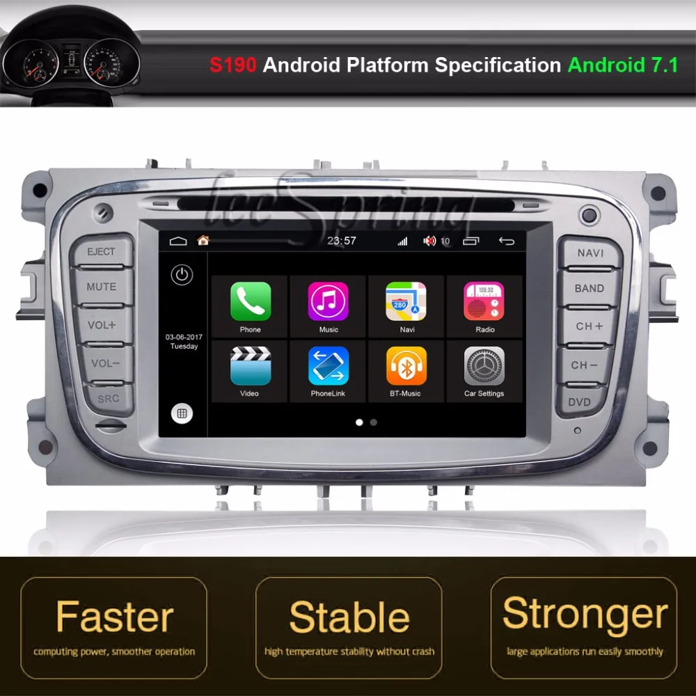 Top Android 7.1 Car DVD GPS Player for Ford mondeo/focus/S-max 0 Top Android 7.1 Car DVD GPS Player for Ford mondeo/focus/S-max 0
