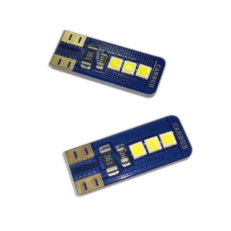 100 шт. Новинка года продукт супер яркий Canbus T10 3030 6SMD 194 168 2825 W5W светодиодный лампы для м света автомобиля замена лампы