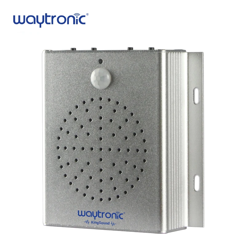 Welcome alarm with infrared sensor