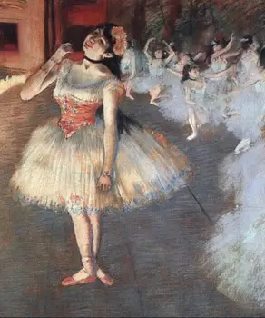 

High quality Oil painting Canvas Reproductions The Star (1871-1881) By Edgar Degas hand painted