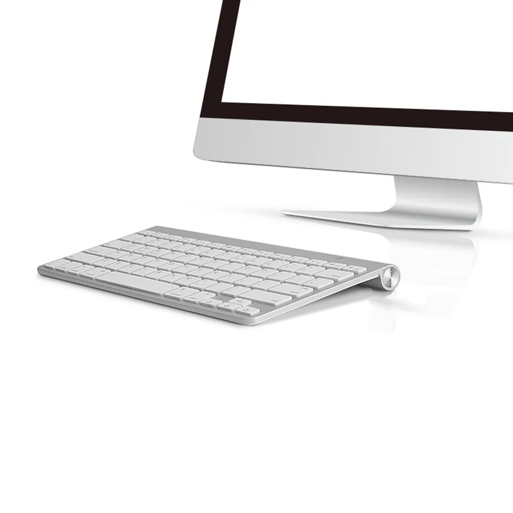 Беспроводная Клавиатура 2 4G ножницы клавиатура для стоп сигналов ноутбука Mac