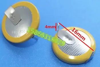 

10PCS LIR1620 3.6V Button Battery Lithium Button Lithium Electronics can replace CR1620 3V with H-type Soldering Leg