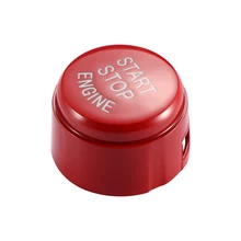 ABS Start Кнопка остановки двигателя автомобиля укладки орнамент Замена ручки кнопочный переключатель для BMW 1 2 3 4 5 6 7 серии автомобиля стикер