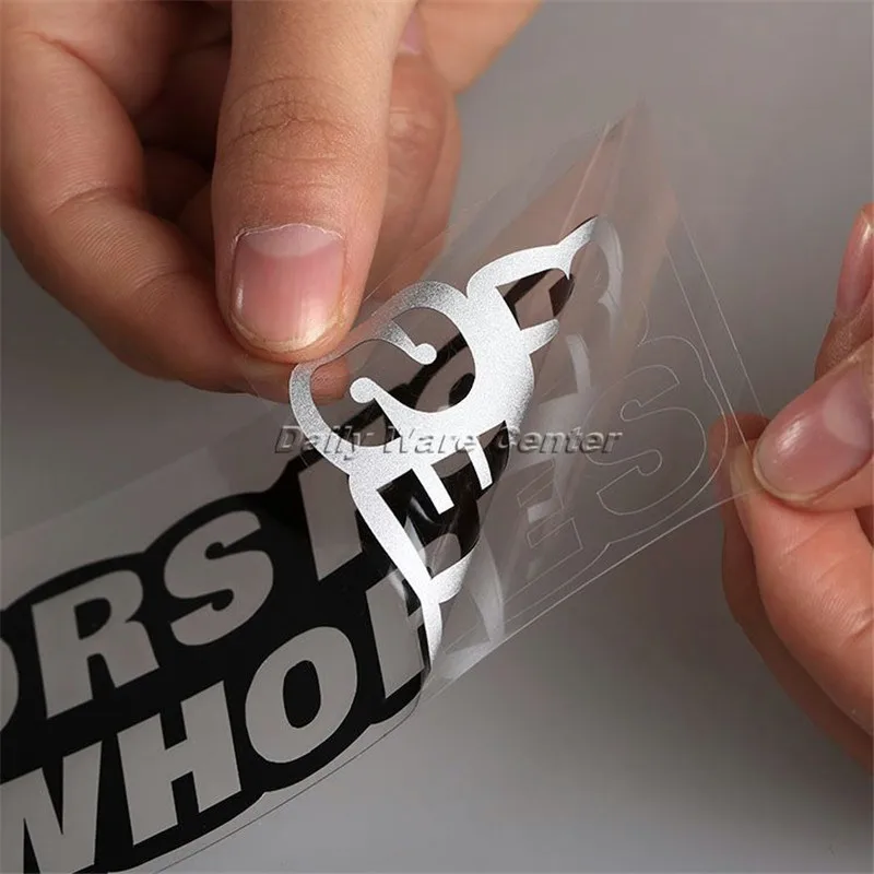 1Pc New Waterproof Car-Styling Car Sticker 4 DOORS FOR MORE WHORES Stickers On Cars Accessories Window/Bumper Vinyl Decals