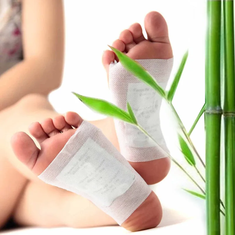 10 шт. = 5 пар патчи для ног Detox токсиновые Пластыри похудения очищение травяной