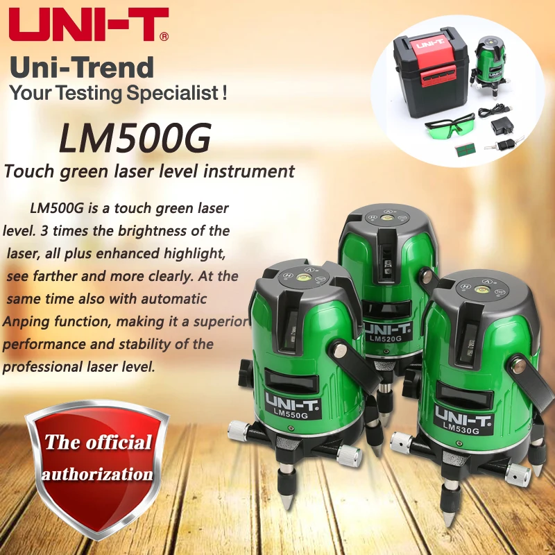 UNI-T LM520G LM530G LM550G dotykowy zielony laser level instrument 2/3/5 linii krzyż urządzenie do znakowania UNI-T LM520G LM530G LM550G dotykowy zielony laser level instrument 2/3/5 linii krzyż urządzenie do znakowania