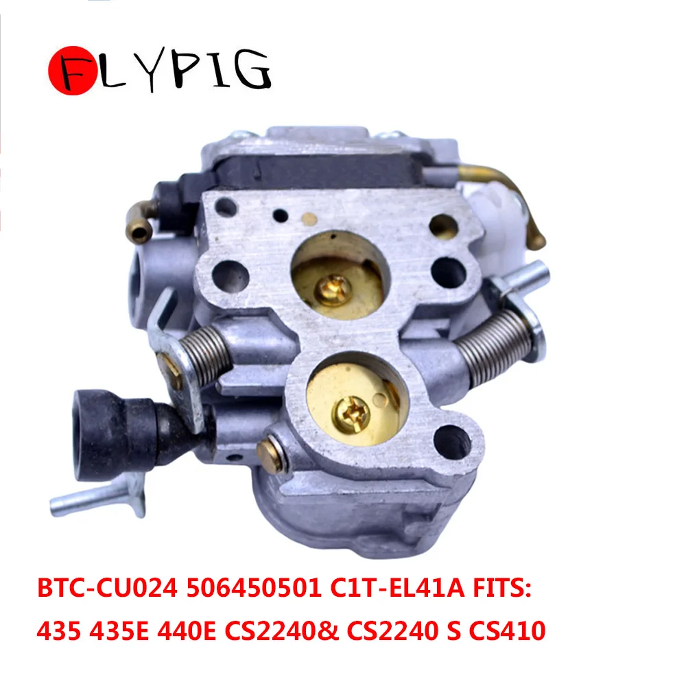 

Carburetor Carb for Husqvarna 435 435e 440 440e Jonsared CS410 CS2240 Chainsaw Trimmer # 506450501