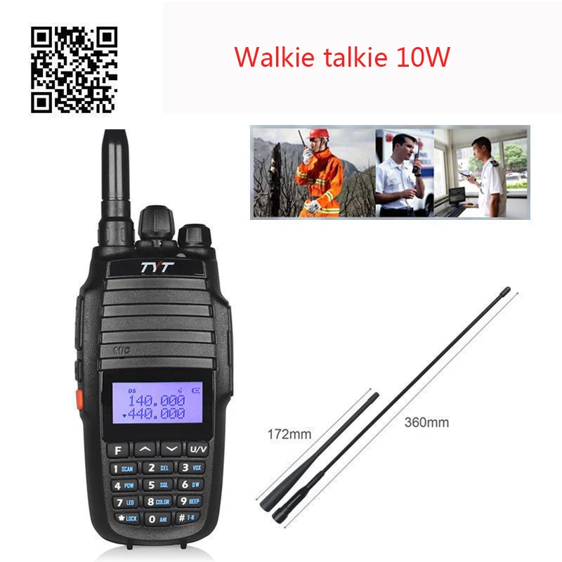 Обновленная версия оригинальная TYT 10 Вт tyt Φ для VHF UHF двухдиапазонный
