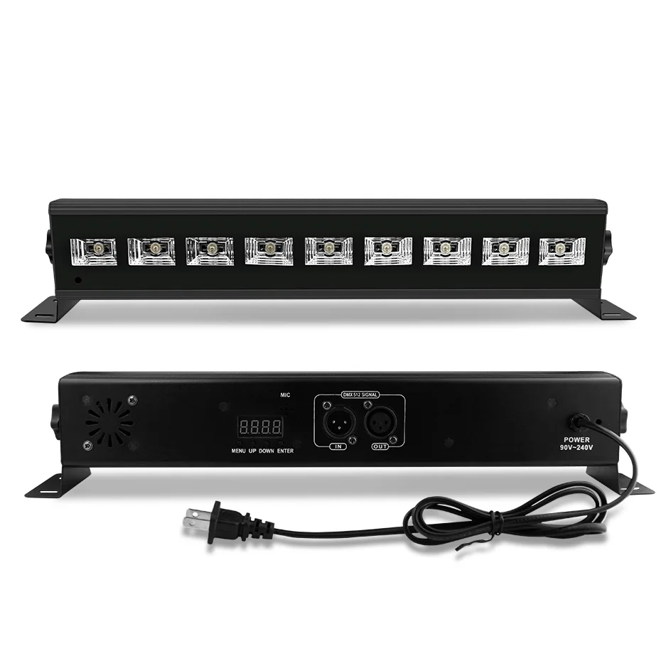 

27W/54W Sound Activated Party Lights with Remote Control Dj Lighting Strobe Lamp 5 Modes Stage Par Light for Home Club Dance