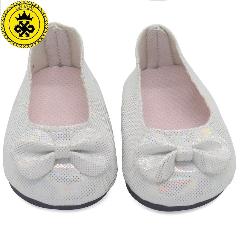 Doll Shoes Fits 18 inch American Girl Doll Black and white Shoes Casual Shoes Doll Accessories