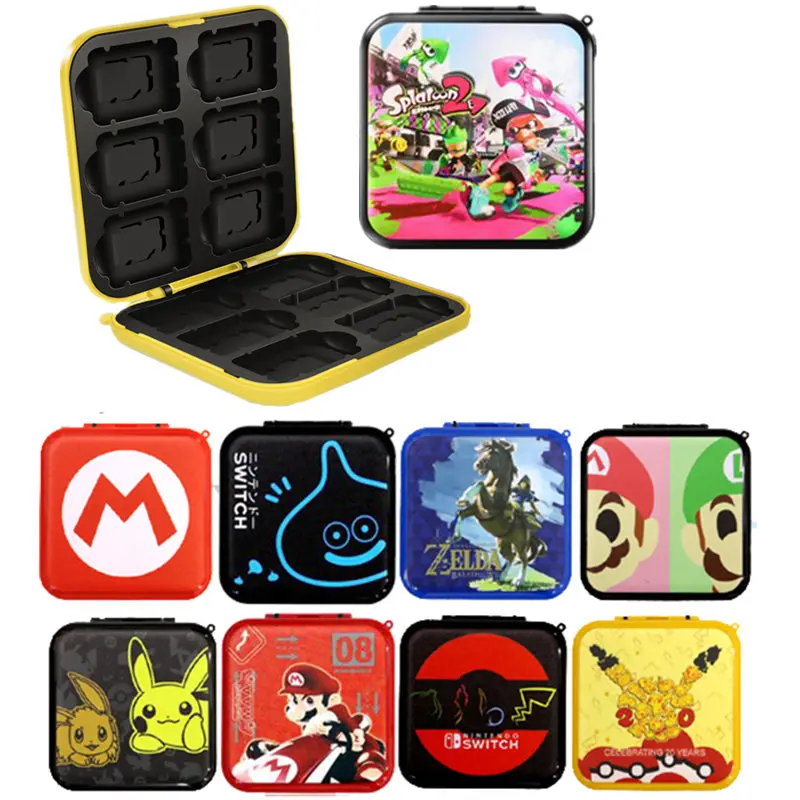 

12in1 Portable Case Card Holder Shockproof Hard Shell Storage Boxs Protective Game Card case for Nintend Switch NS Game Card Box