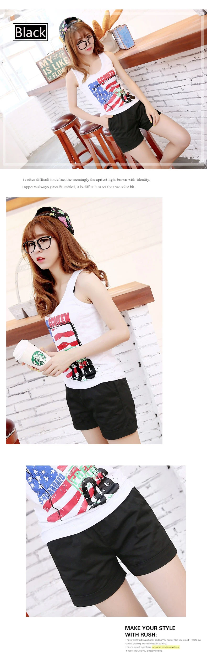 2018 summer new solid color shorts female Amoi large size candy color loose loose cotton casual shorts Korean hot pants tide (11)