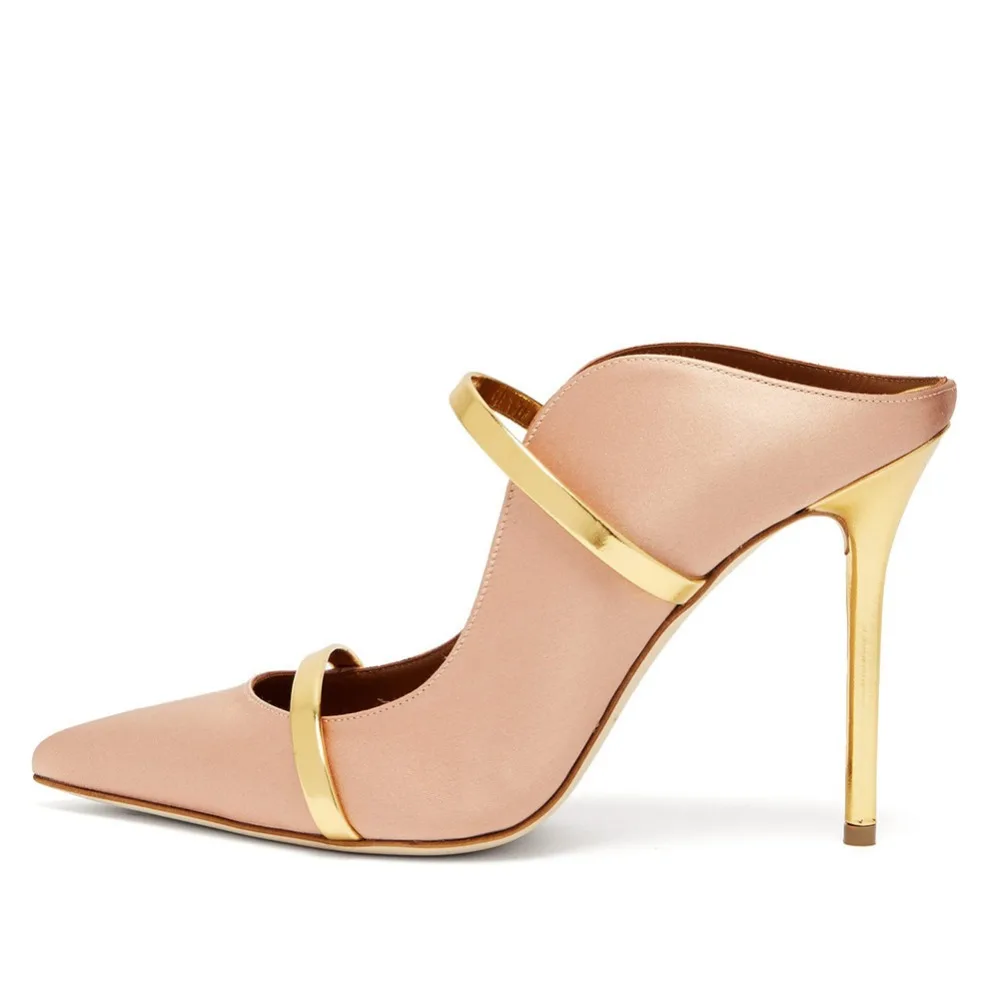 

2018 Gladiator Sandals Women Pointed Toe High Heels Shoes Woman Party Shoes Heels Buckle Strap Women High Pumps Leather Shoes 43