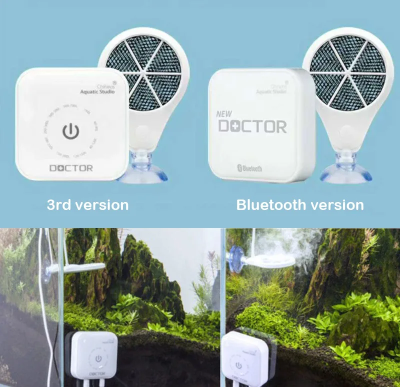 Bluetooth smart Chihiros доктор twinstar 3-го поколения удаление водорослей электронный ингибитор зеленая аквариумная Рыба Вода растительный бак