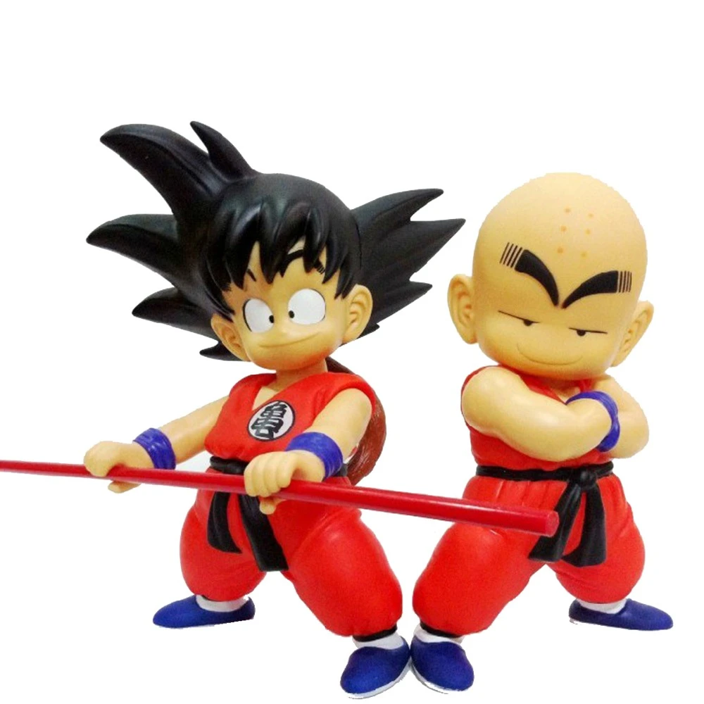 2pcs Set Dragon Ball Z Dbz Son Goku Klilyn Krillin Figure Free Shipping Son Goku Set Dragon Balldragon Ball Aliexpress