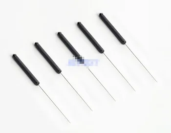 

500pcs Disposable conductive plastic handle needle acupuncture massage acupuncture needle
