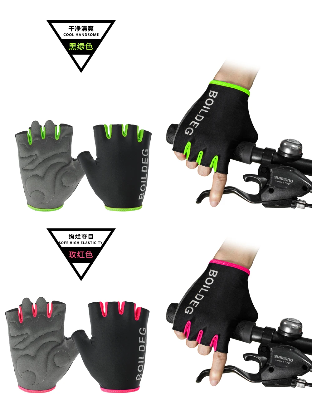 BOODUN, перчатки для тренажёрного зала мужские женские фитнес-упражнения тренировки тяжелая атлетика спортивные перчатки из дышащего материала перчатки