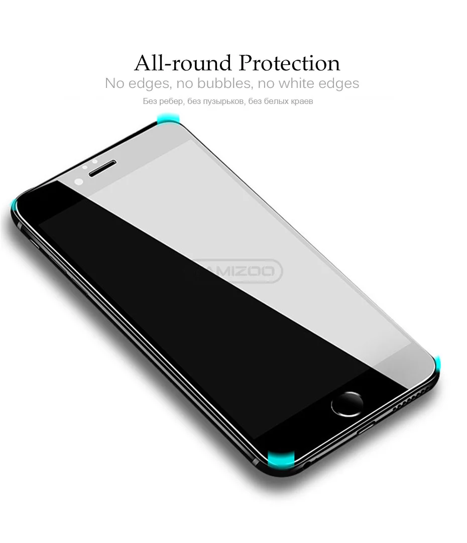 Phone Glass For iPhone 6 6s 7 8 Plus X 9H Screen Protector Film Cover For iPhone 6 6s Plus 7 8 X Protection Tempered Glass Film (6)