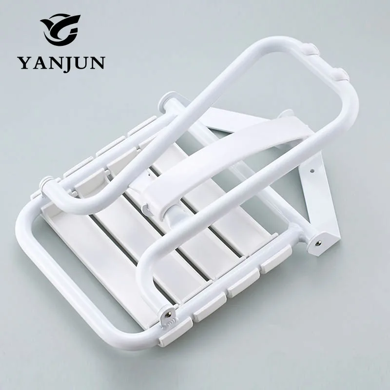 Кресло для душа YANJUN настенное складное с ножками водонепроницаемое релаксации YJ