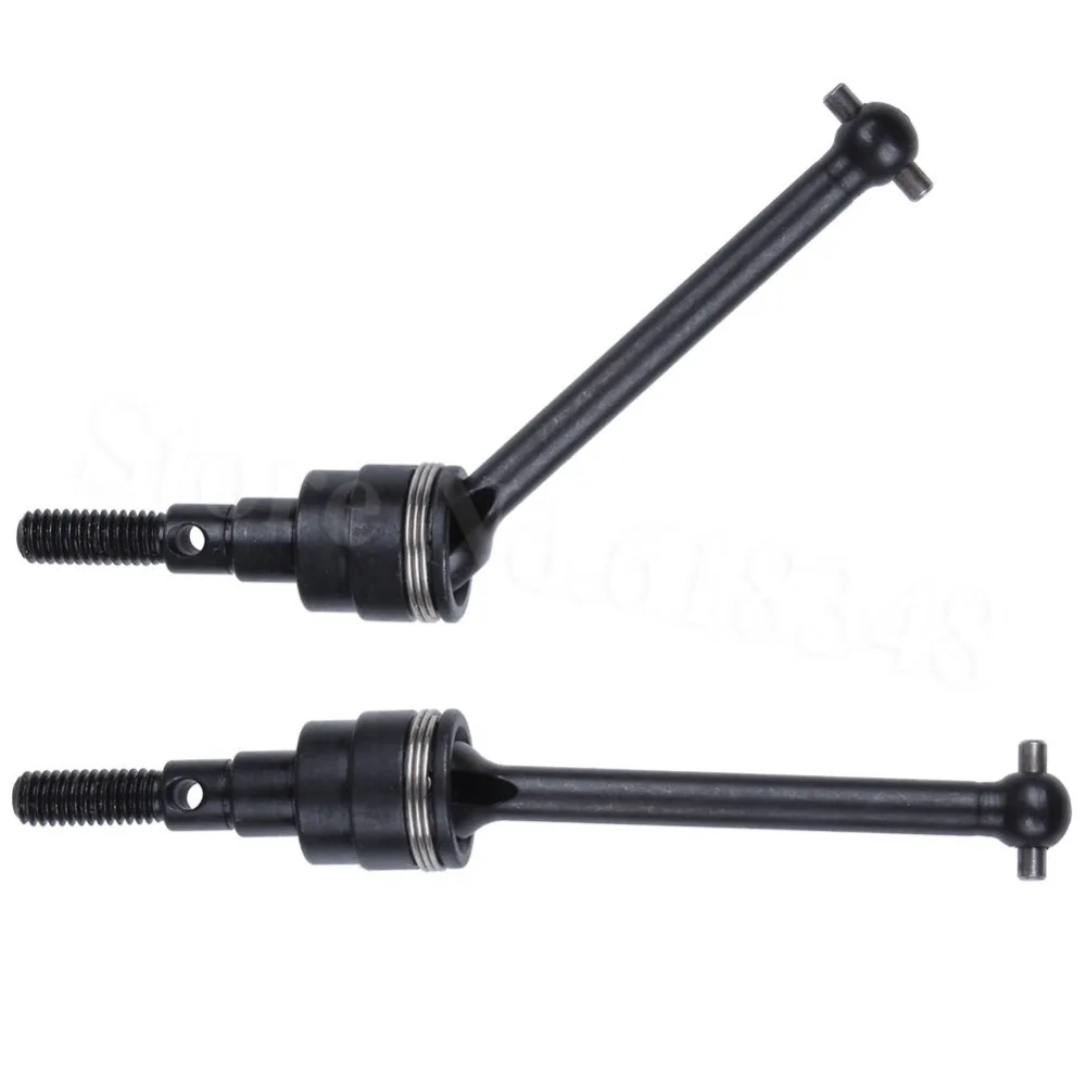 2 шт. металлический универсальный привод Dogbone Driveshaft CVD для 1/10 RC TAMIYA CC01 Rock Crawler