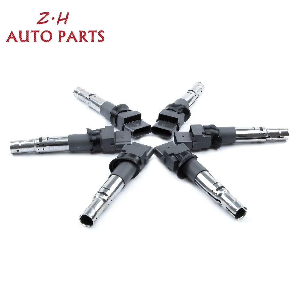 NEW 6Pcs Ignition Coils 022 905 100 B For Audi Q7 VW Passat Touareg