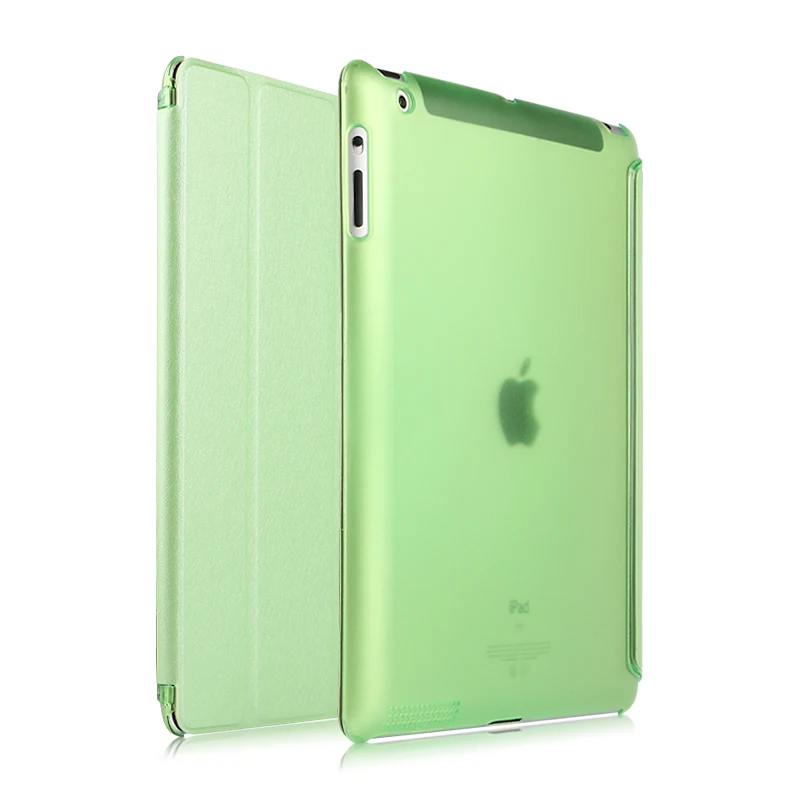 Чехол AJIUYU для Apple iPad 4 iPad3 iPad2 защитный смарт чехол из искусственной кожи планшета 3