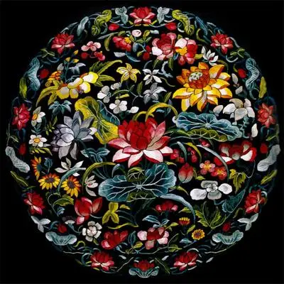 DIY шелк тутового шелкопряда Сучжоу наборы для вышивки напечатанные картины, комплекты для рукоделия, тратят цветы 22 вида