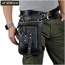 Кожаная Мужская Дизайнерская Повседневная сумка на плечо для планшета, 8 дюймов, черная многофункциональная модная сумка для путешествий, поясная сумка, 2141b