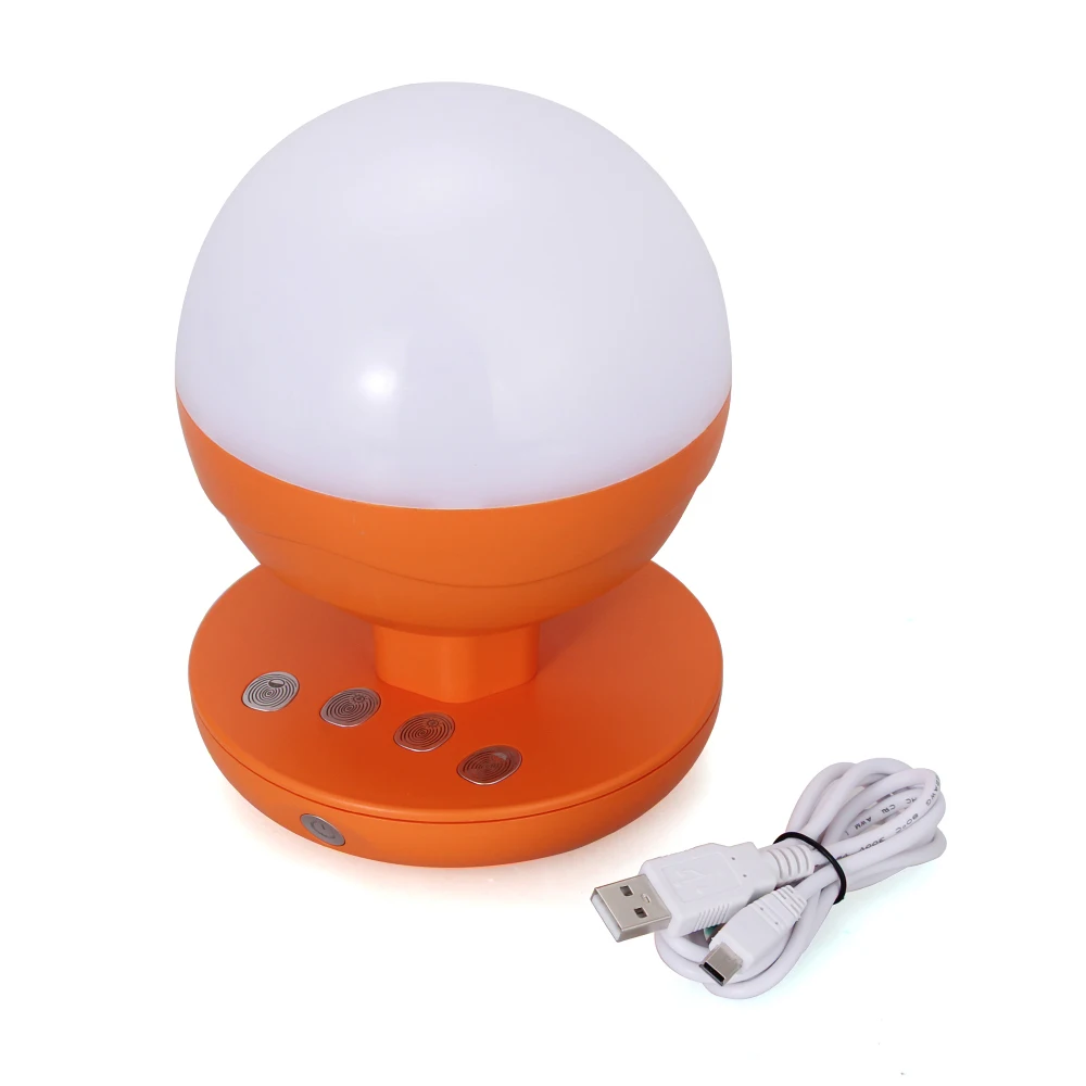 

CROLED Portable Night Light Lamp Children's Night Light Illumination Fingerprint Touch Ball Shape Portable Light Clearance
