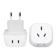 Европейский конверсионный обменный разъем Fitter Стандарт Германия, Франция Швейцария страны путешествия за рубежом мощность Конвертер розетка