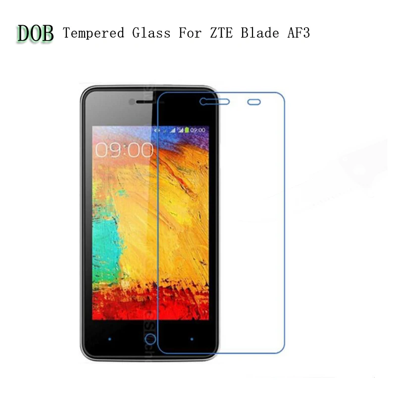 Закаленное стекло для ZTE Blade AF3 4 0 дюйма 9H 2.5D премиум-защитная пленка экрана AF 3 AF5 Pro