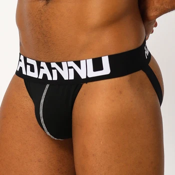 

CMENIN Sexy Gay Men Underwear Jockstrap Mens Briefs Thongs Push Up G String Thong For Men Underpants Lingerie Man Sissy AD131