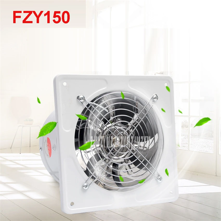 FZY150 мини настенное окно вытяжной вентилятор для ванной кухни туалеты вентиляционные вентиляторы 2800р/мин окна вытяжной вентилятор Установка 220 В
