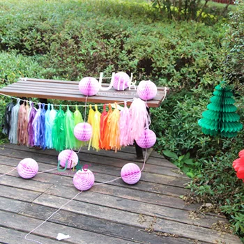

1garland Diy Tassel Garland Candy Pop Tissue Paper Tassel Garland Party Wedding Baby Shower
