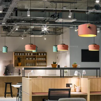 

JW Nordic LED Iron Pendant Lamps Postmodern Romantic Chandeliers Home Decoration Modern High quality Hanging Lamps Bar Lamp