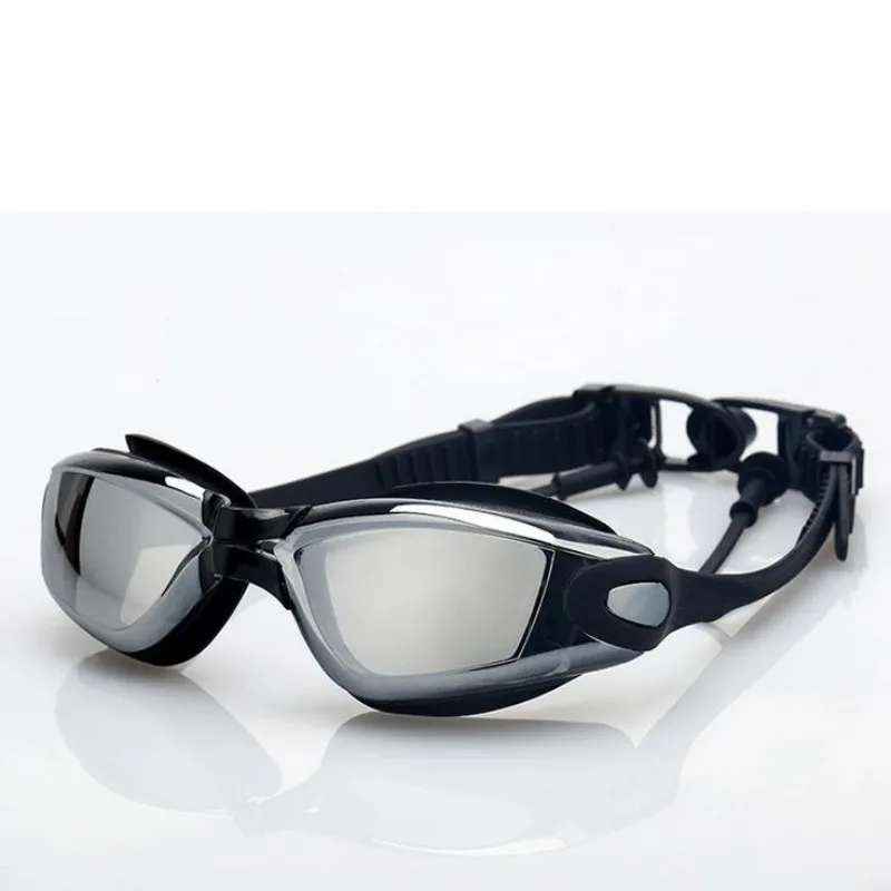 Nuevo Profesional Natacion protección gafas de natación Rana impermeable para adultos gafas de natación con buceo tapones Nuevo Profesional Natacion protección gafas de natación Rana impermeable para adultos gafas de natación con buceo tapones